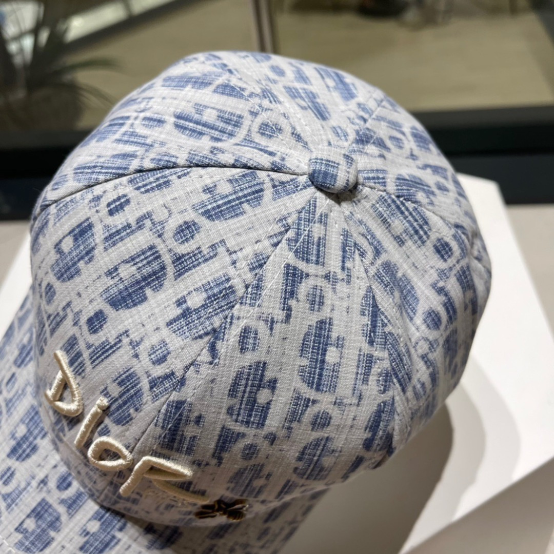  Dior迪奥棒球帽官方新款，正品开模，头围57cm