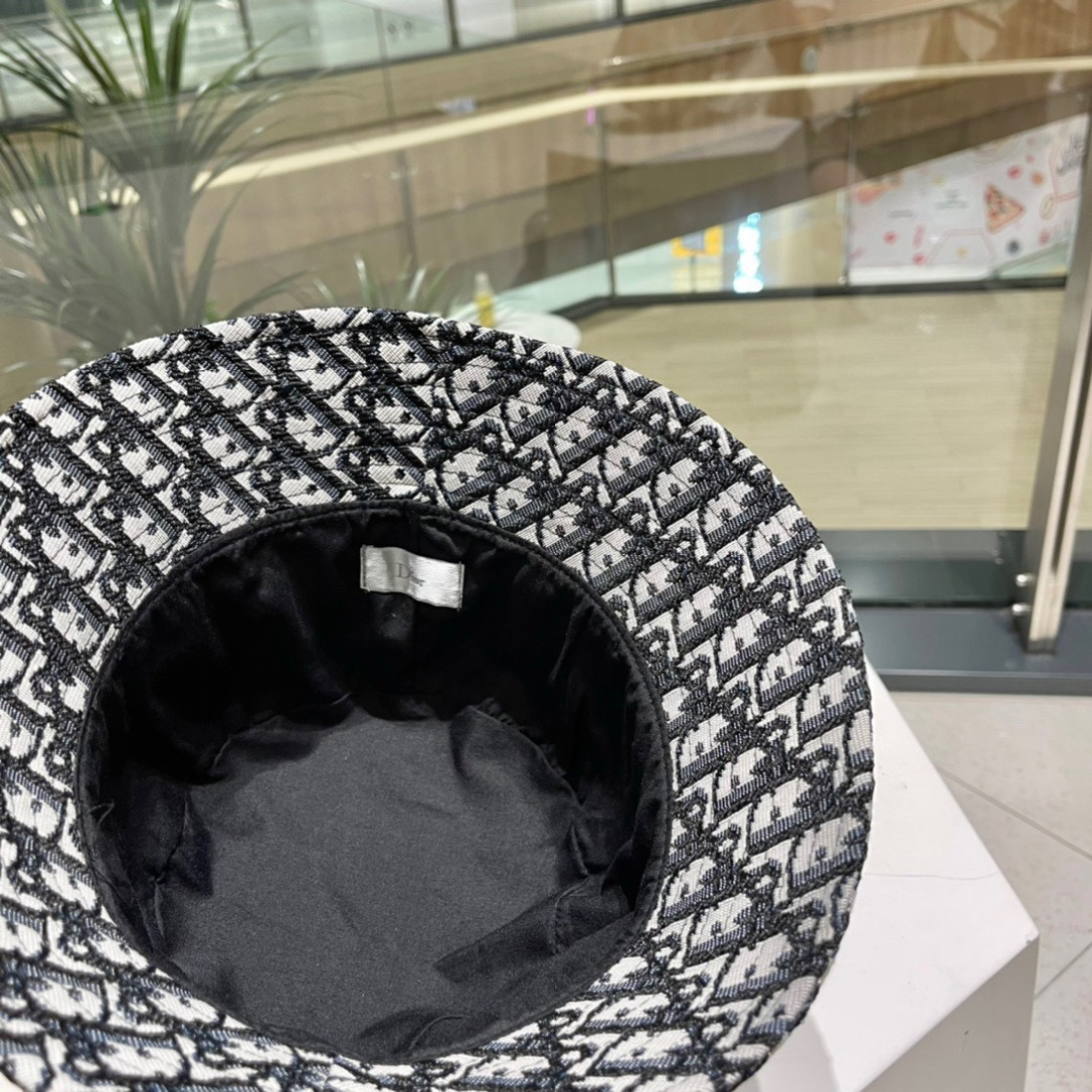 Dior迪奥渔夫帽，官方新款，正品开模，头围57cm