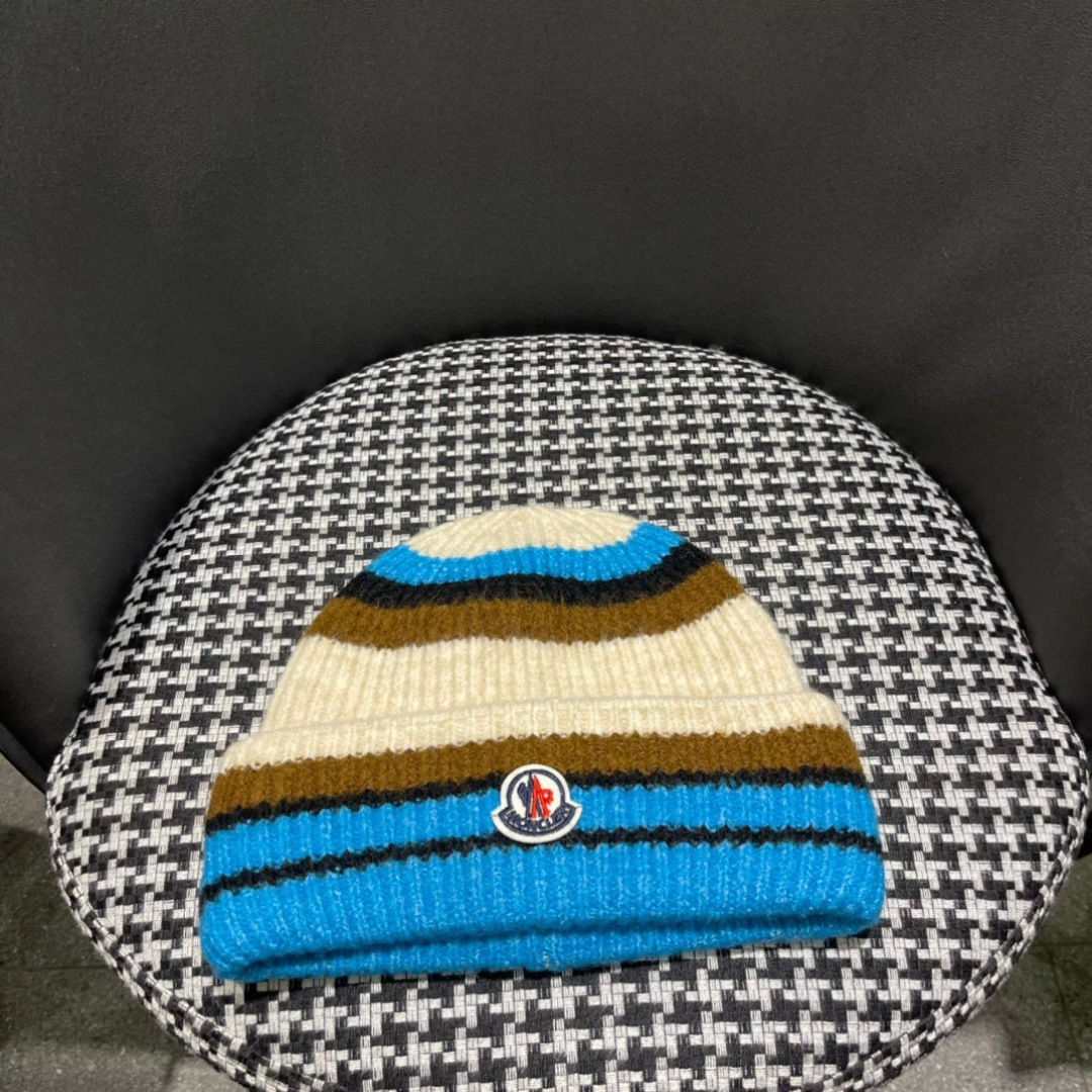 【MONCLER蒙口】秋冬新款韩版毛线帽，出街超好搭配！