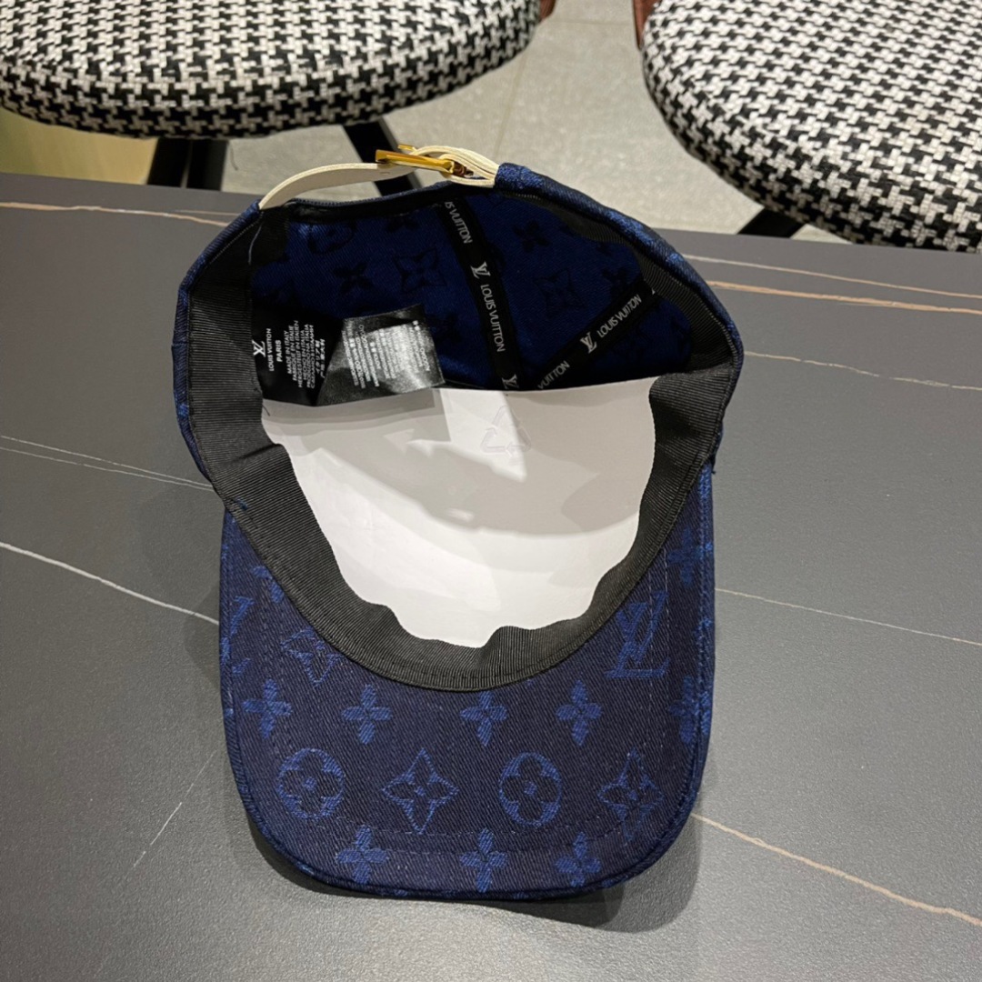  LouiVuittonLV👒专柜新款路易威登棒球帽，简单大方 男女通用遮阳帽，