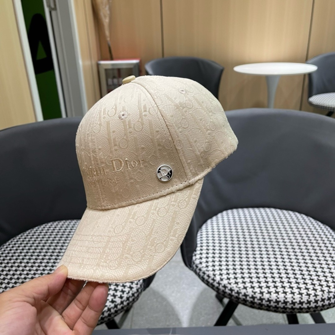 【DIOR迪奥】2024新款早秋走量简约棒球帽🧢，新款出货，大牌款超好搭配，赶紧入手！