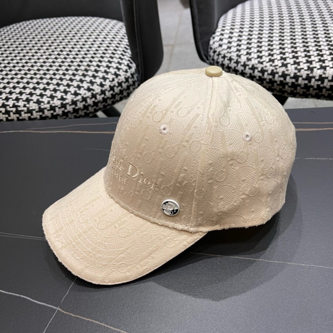 【DIOR迪奥】2024新款早秋走量简约棒球帽🧢，新款出货，大牌款超好搭配，赶紧入手！
