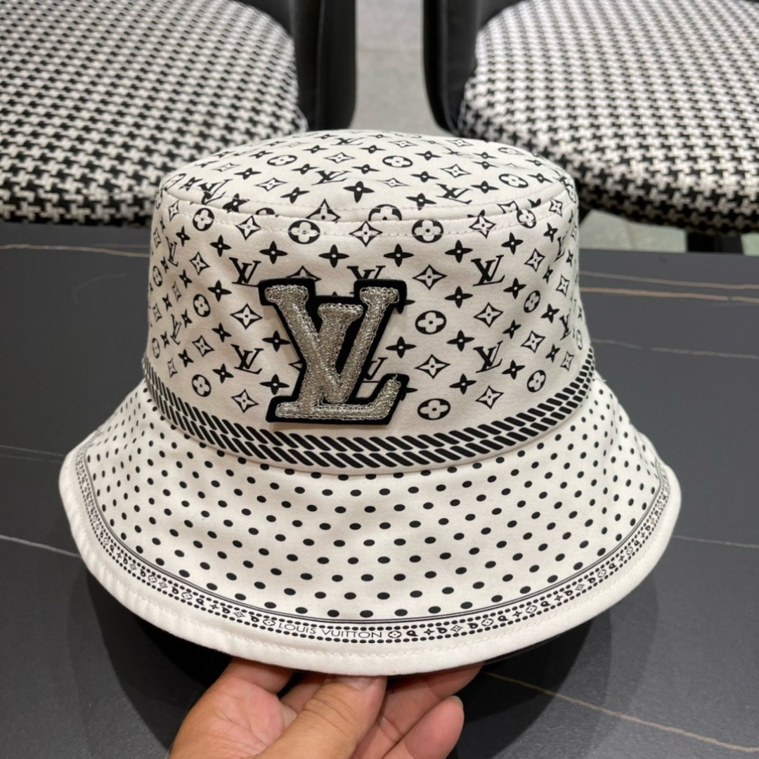  LV路易威登早秋渔夫帽 完美版型，独家实物拍摄，男女适用