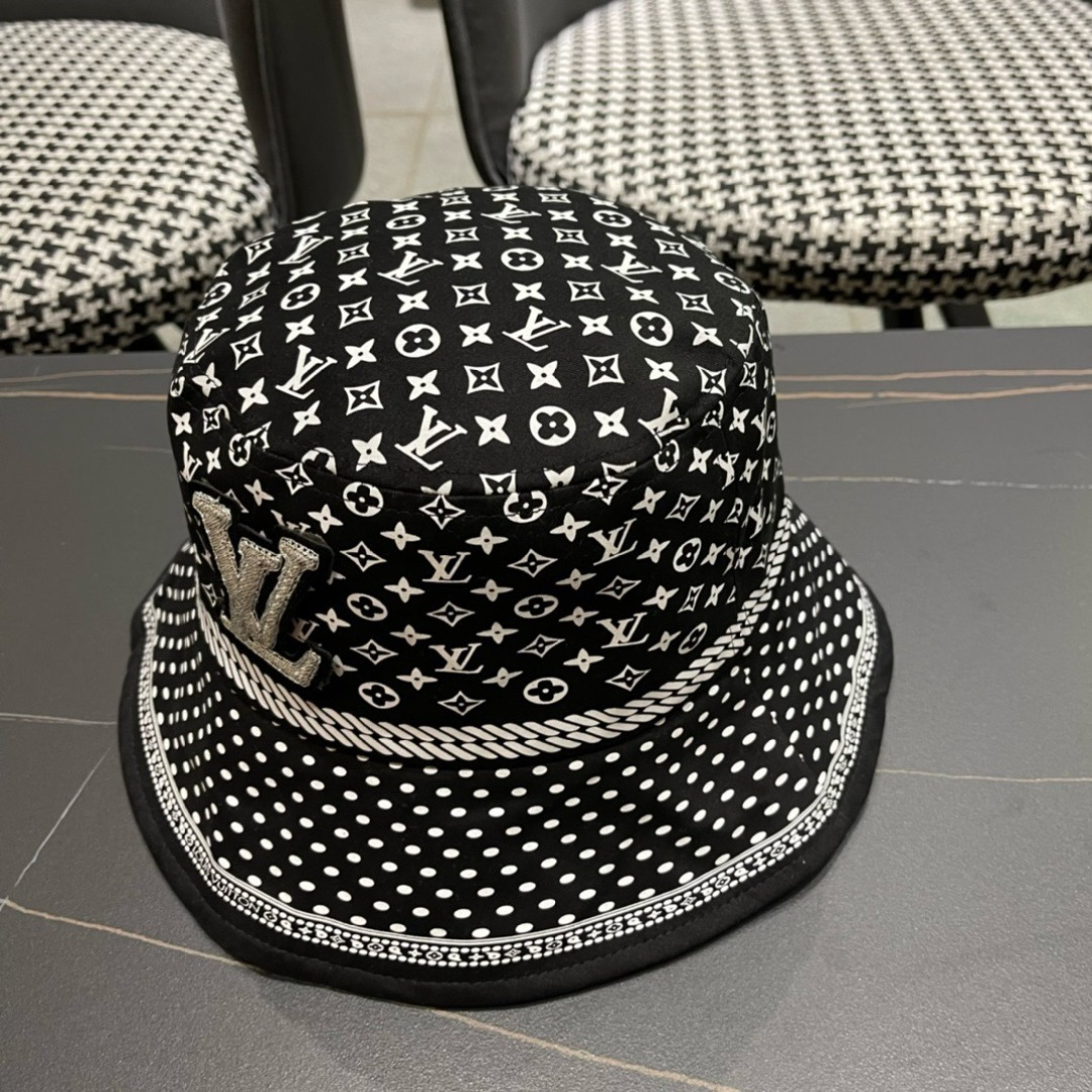  LV路易威登早秋渔夫帽 完美版型，独家实物拍摄，男女适用