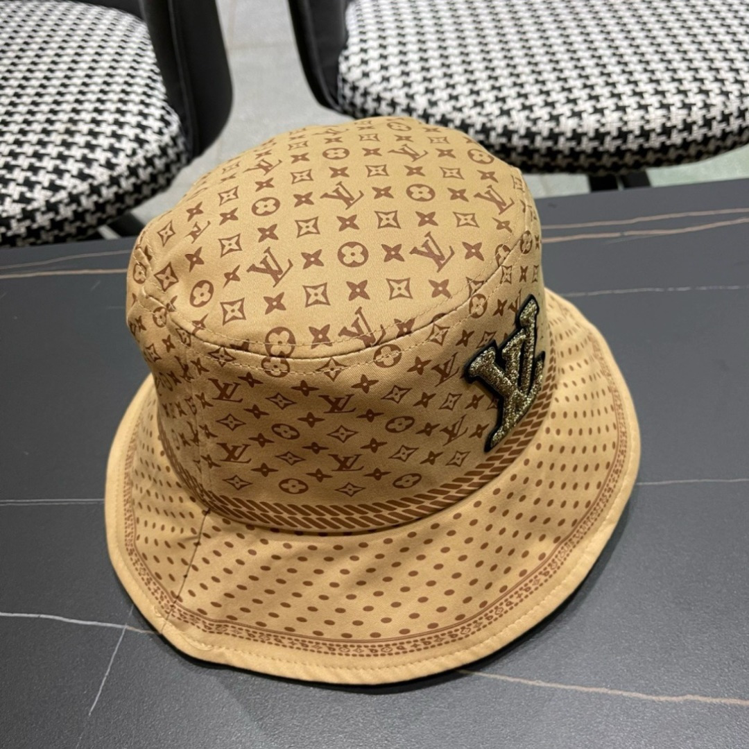  LV路易威登早秋渔夫帽 完美版型，独家实物拍摄，男女适用