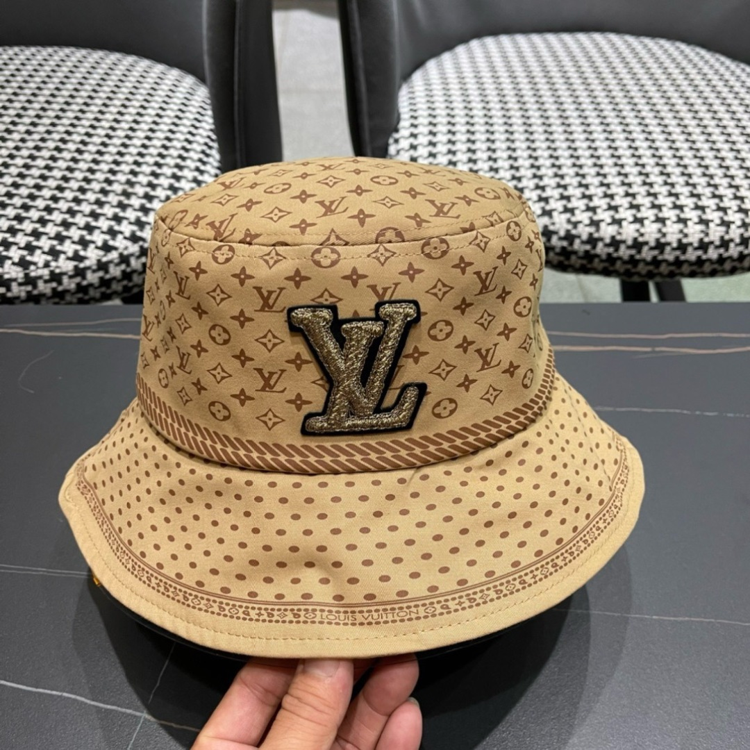  LV路易威登早秋渔夫帽 完美版型，独家实物拍摄，男女适用