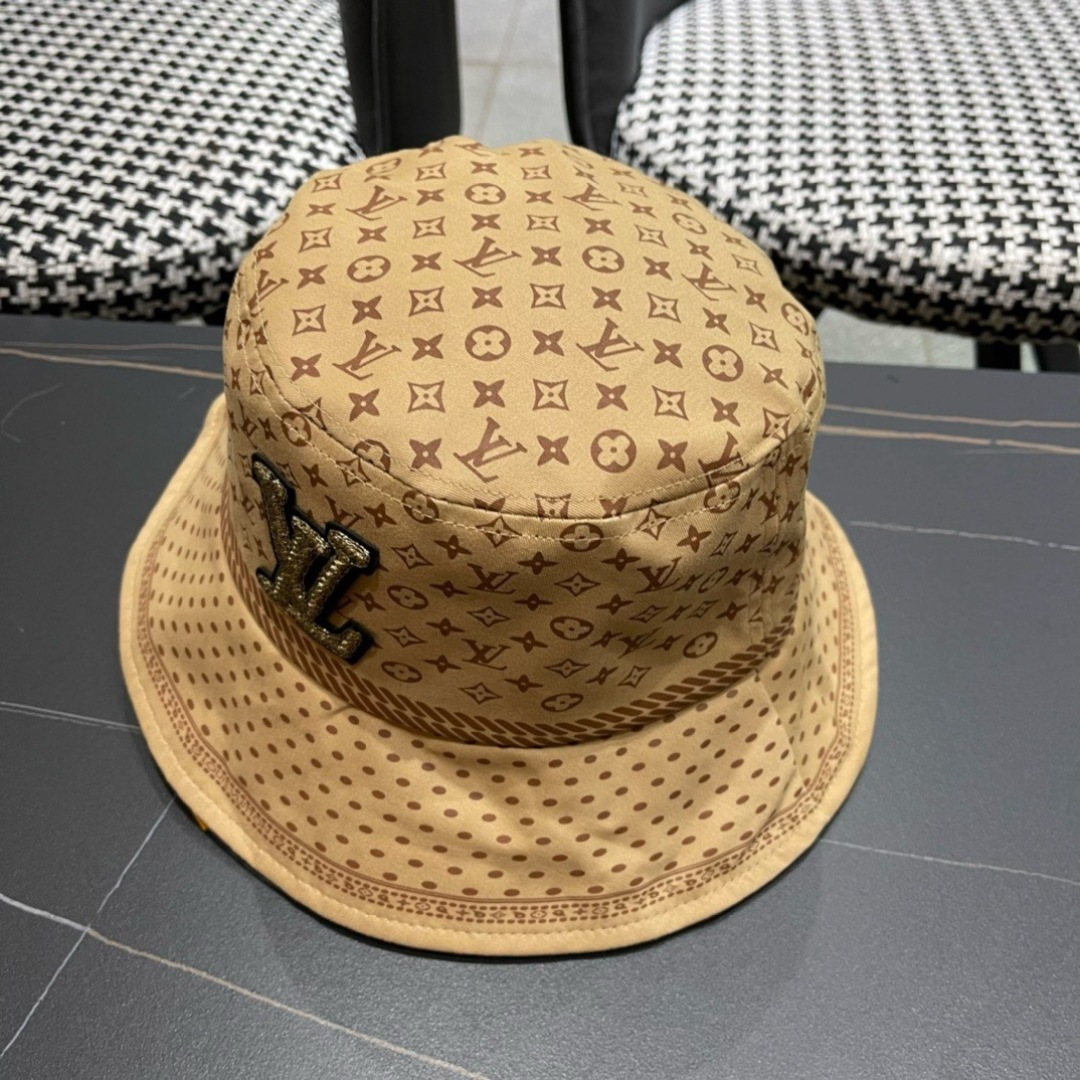  LV路易威登早秋渔夫帽 完美版型，独家实物拍摄，男女适用