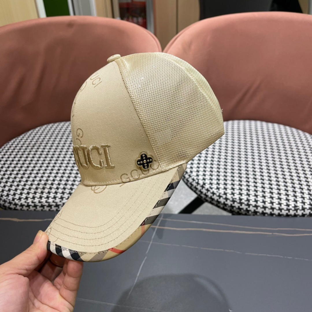  古奇棒球帽♥️GUCCI棒球帽🧢棒球帽，原单品质火爆来袭 。🎩 工艺非常精美 高档大气上档次！低调奢华