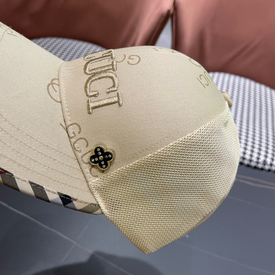  古奇棒球帽♥️GUCCI棒球帽🧢棒球帽，原单品质火爆来袭 。🎩 工艺非常精美 高档大气上档次！低调奢华