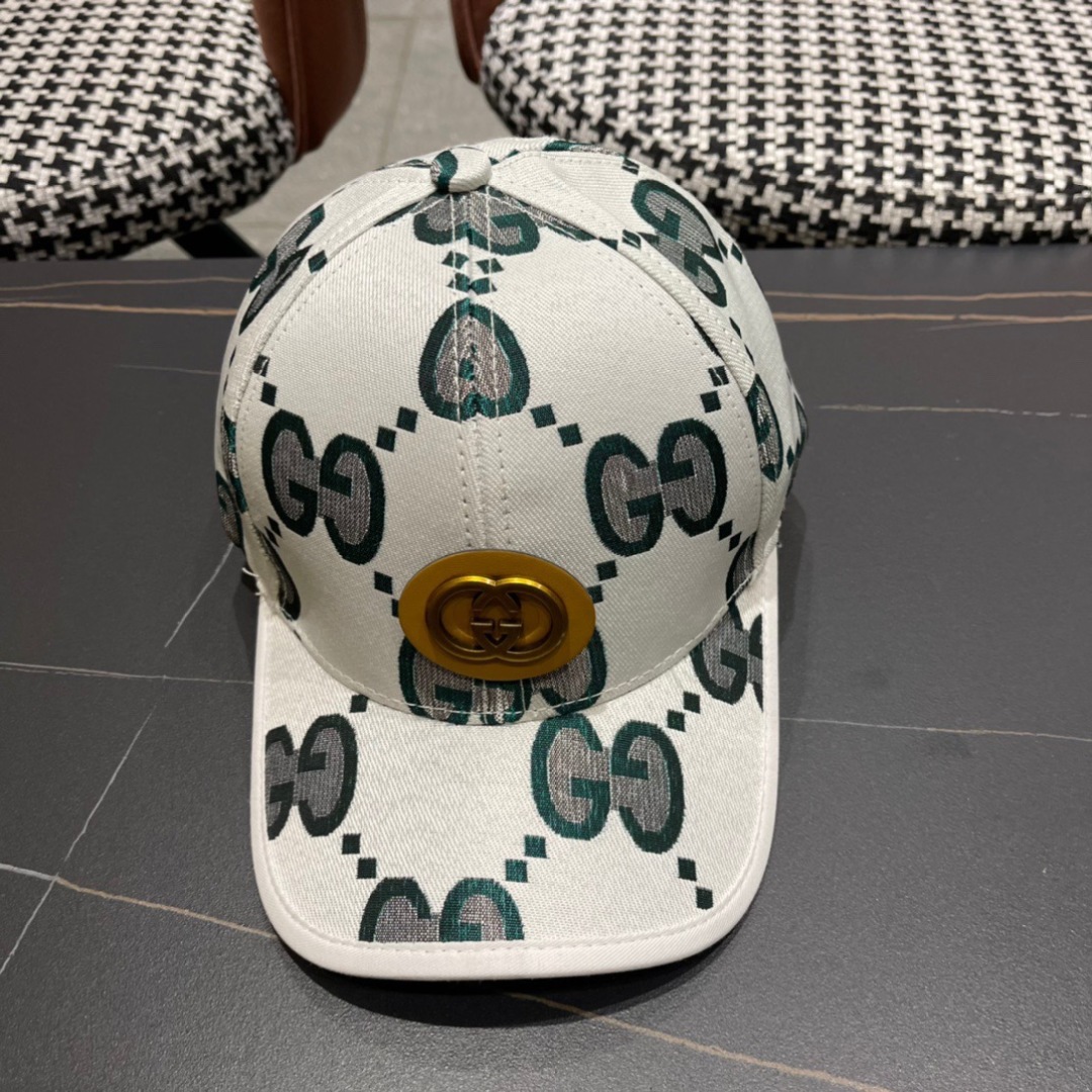  Gucci(古奇)经典原单棒球帽😍😍专柜11开模订制，最高版本，实物拍摄，四季百搭男女适用，基础头围5