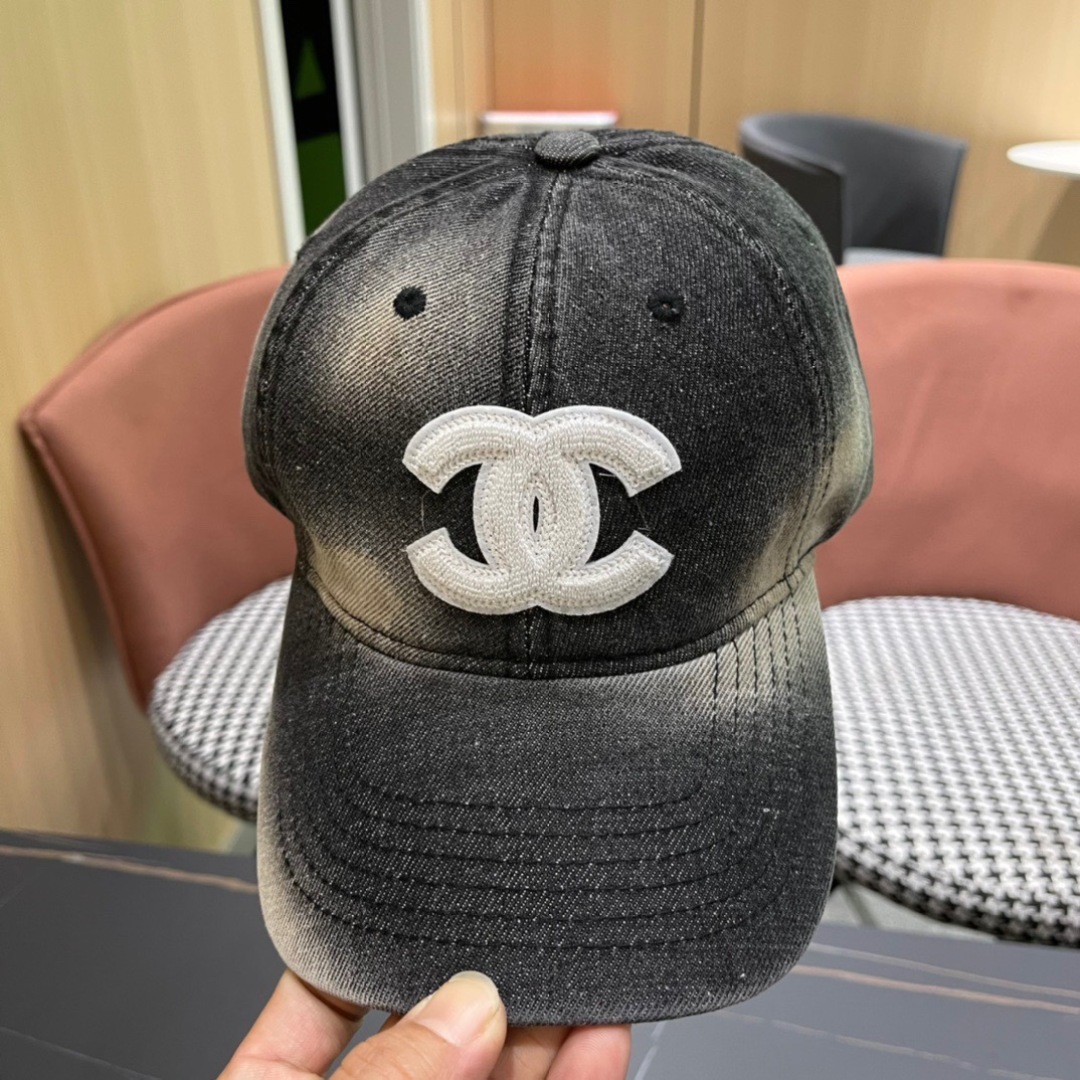 P 香奈儿CHANEL2024 新品棒球帽，小香经典简约，时尚休闲设计 跑量新品
