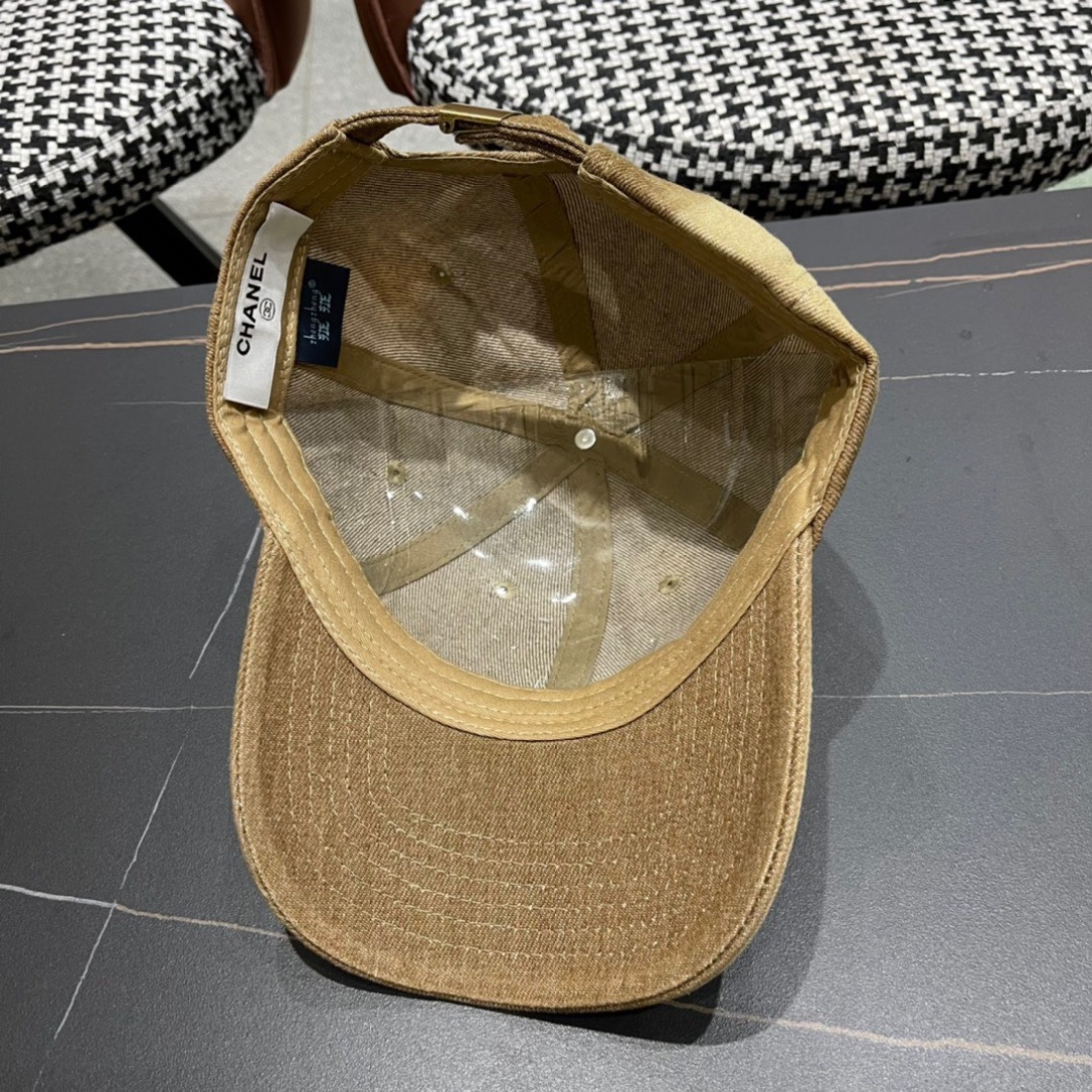 P 香奈儿CHANEL2024 新品棒球帽，小香经典简约，时尚休闲设计 跑量新品