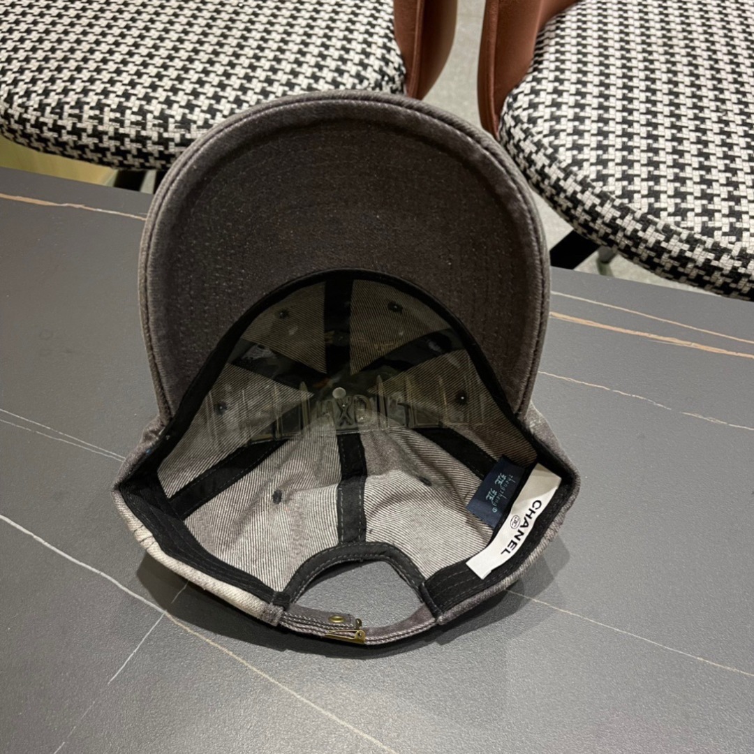 P 香奈儿CHANEL2024 新品棒球帽，小香经典简约，时尚休闲设计 跑量新品