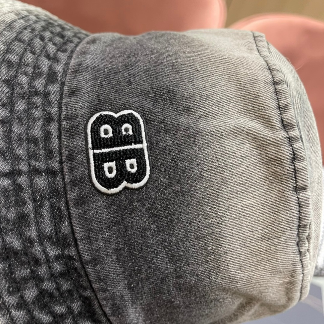 balenciaga巴黎世家2024牛仔渔夫帽夏季防晒遮阳帽子大头围水桶帽显脸小