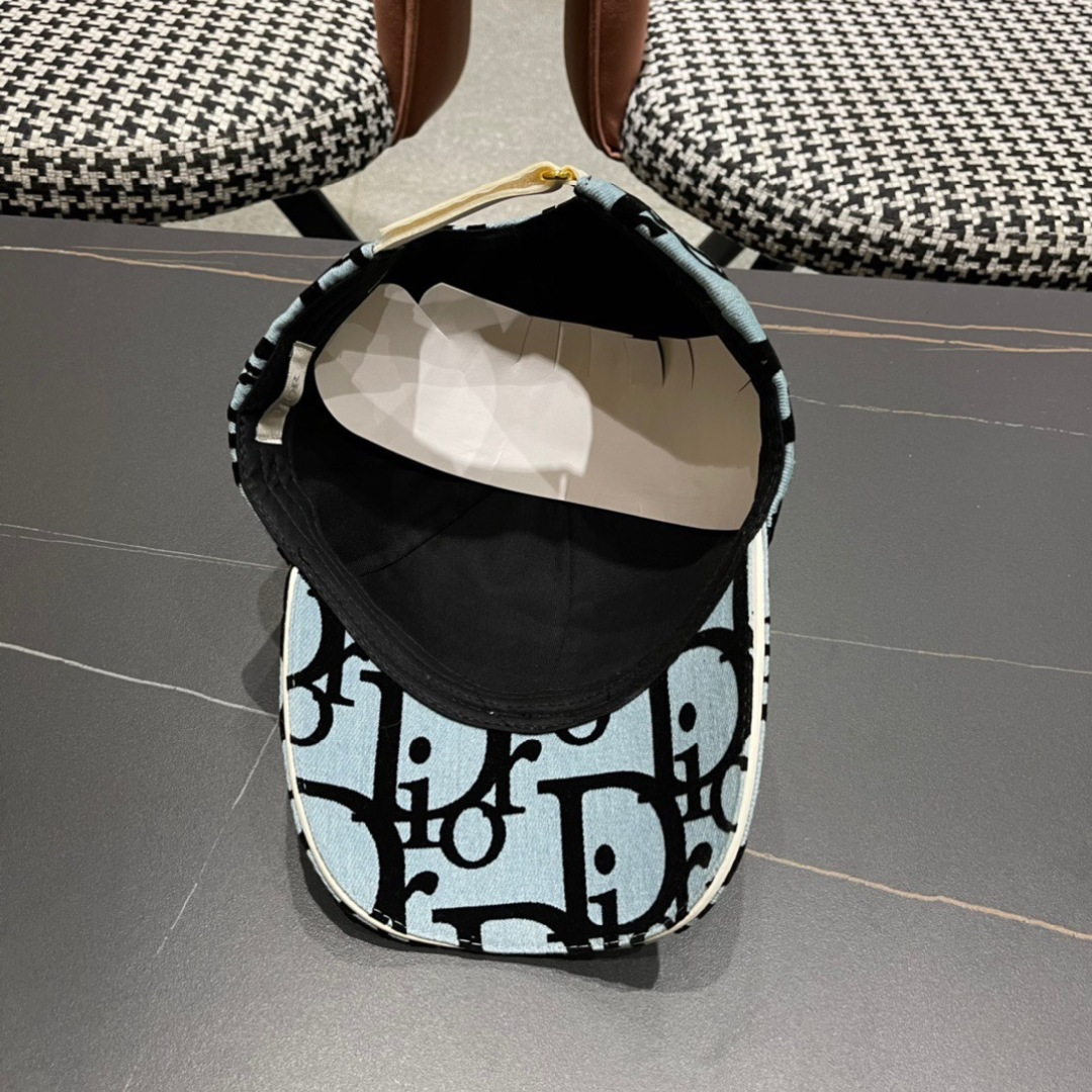Dior迪奥2024新‮棒款‬球帽，鸭舌帽，原‮品单‬质，跑‮多量‬色