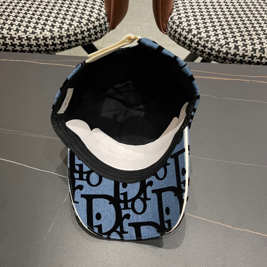 Dior迪奥2024新‮棒款‬球帽，鸭舌帽，原‮品单‬质，跑‮多量‬色