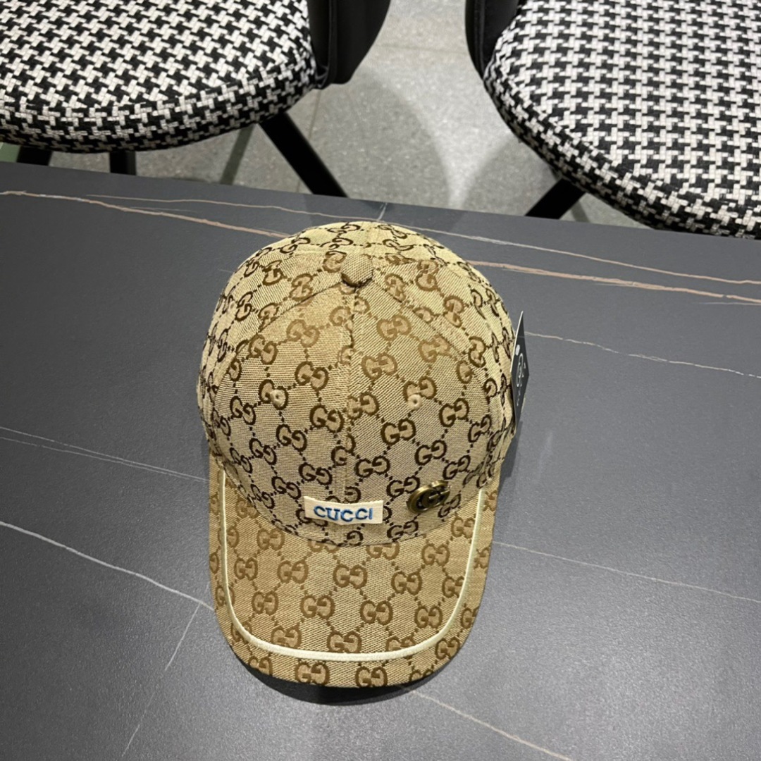 P古奇GUCCI棒球帽，官网新品，棒球帽，原单品质火爆来袭 。🎩 高档大气上档次！低调奢华，方便携带！跑