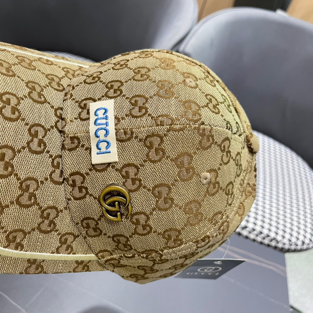P古奇GUCCI棒球帽，官网新品，棒球帽，原单品质火爆来袭 。🎩 高档大气上档次！低调奢华，方便携带！跑