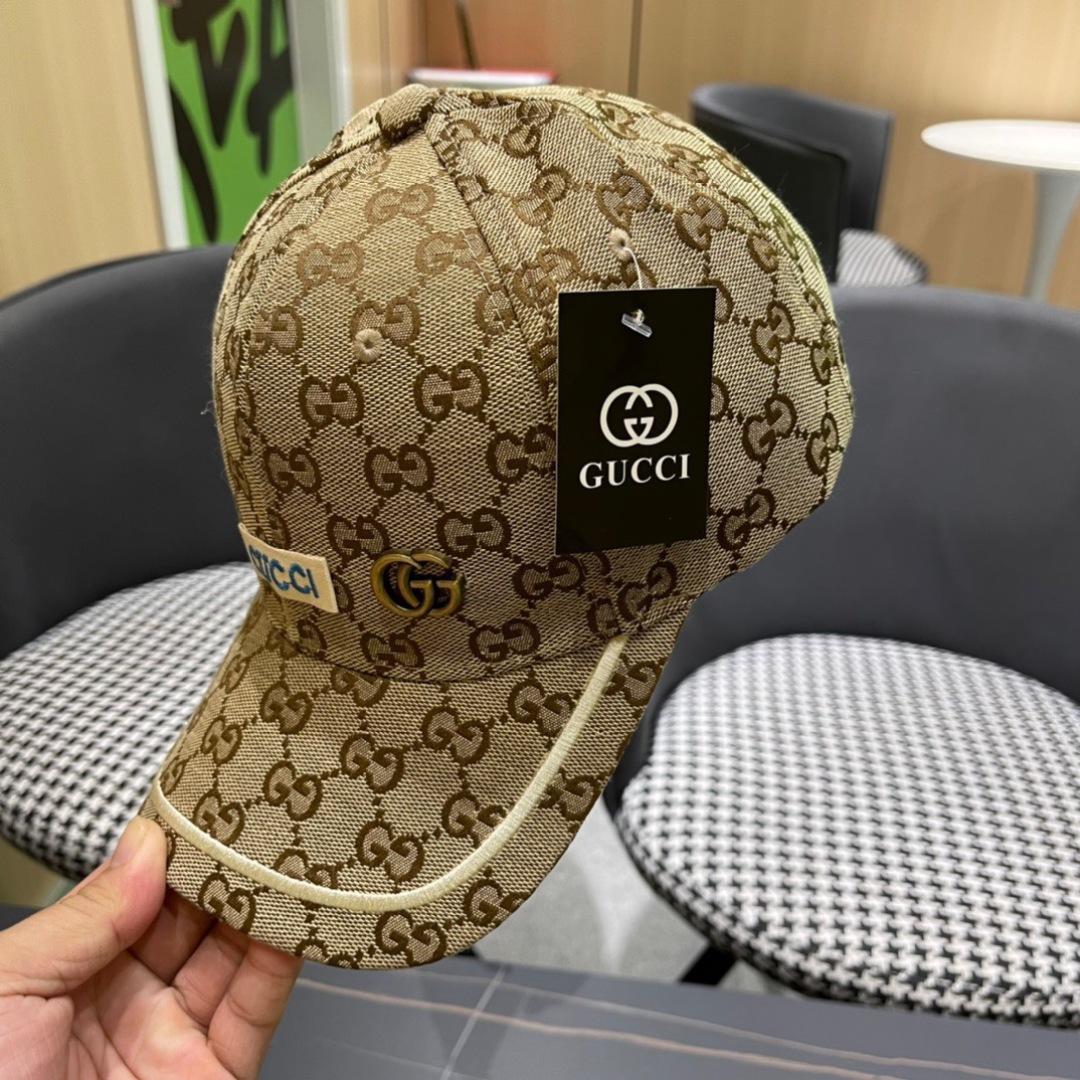 P古奇GUCCI棒球帽，官网新品，棒球帽，原单品质火爆来袭 。🎩 高档大气上档次！低调奢华，方便携带！跑