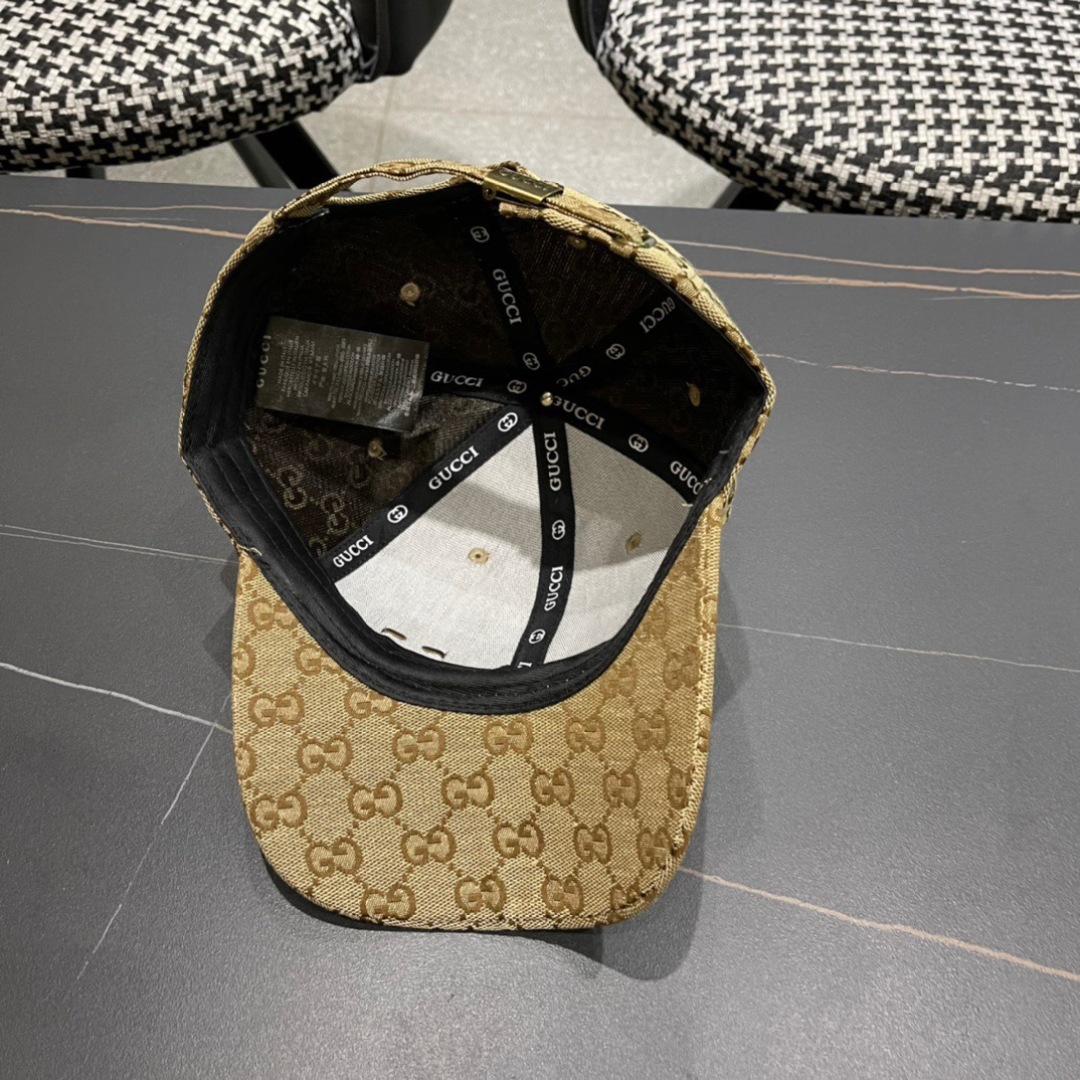 P古奇GUCCI棒球帽，官网新品，棒球帽，原单品质火爆来袭 。🎩 高档大气上档次！低调奢华，方便携带！跑