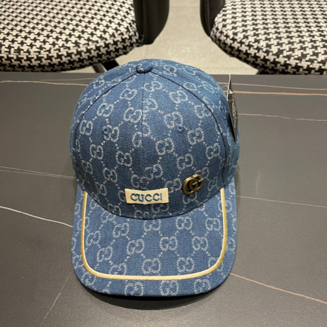 P古奇GUCCI棒球帽，官网新品，棒球帽，原单品质火爆来袭 。🎩 高档大气上档次！低调奢华，方便携带！跑