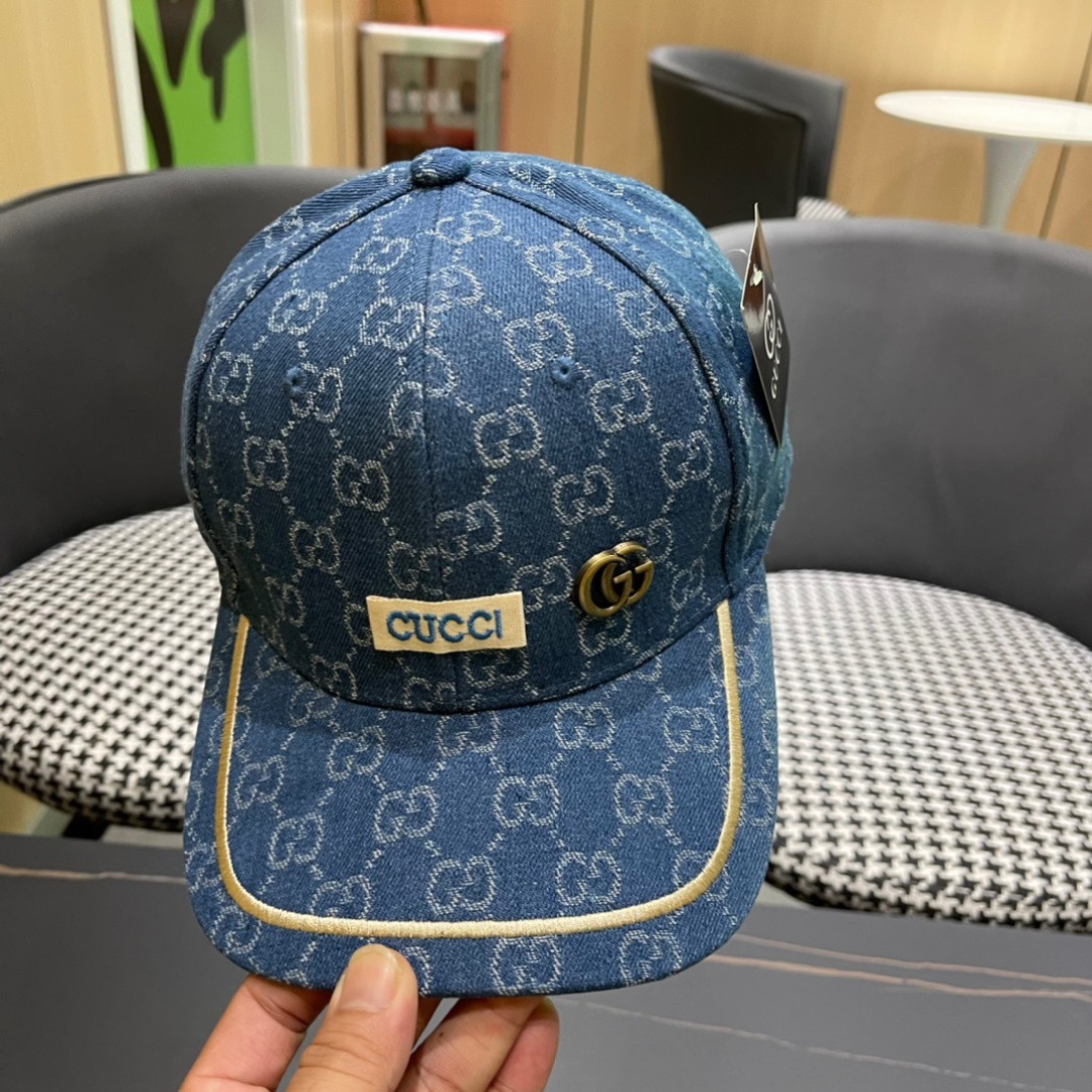 P古奇GUCCI棒球帽，官网新品，棒球帽，原单品质火爆来袭 。🎩 高档大气上档次！低调奢华，方便携带！跑