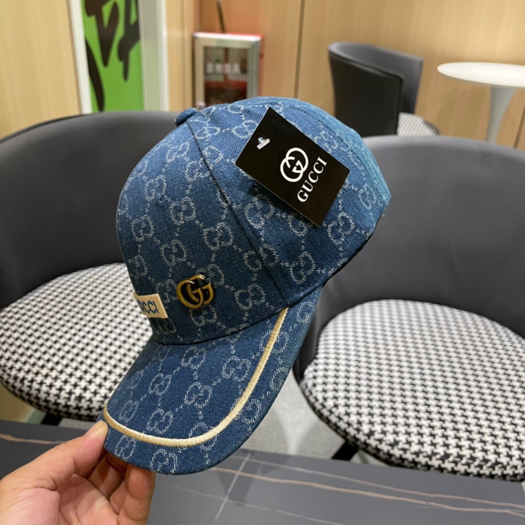P古奇GUCCI棒球帽，官网新品，棒球帽，原单品质火爆来袭 。🎩 高档大气上档次！低调奢华，方便携带！跑