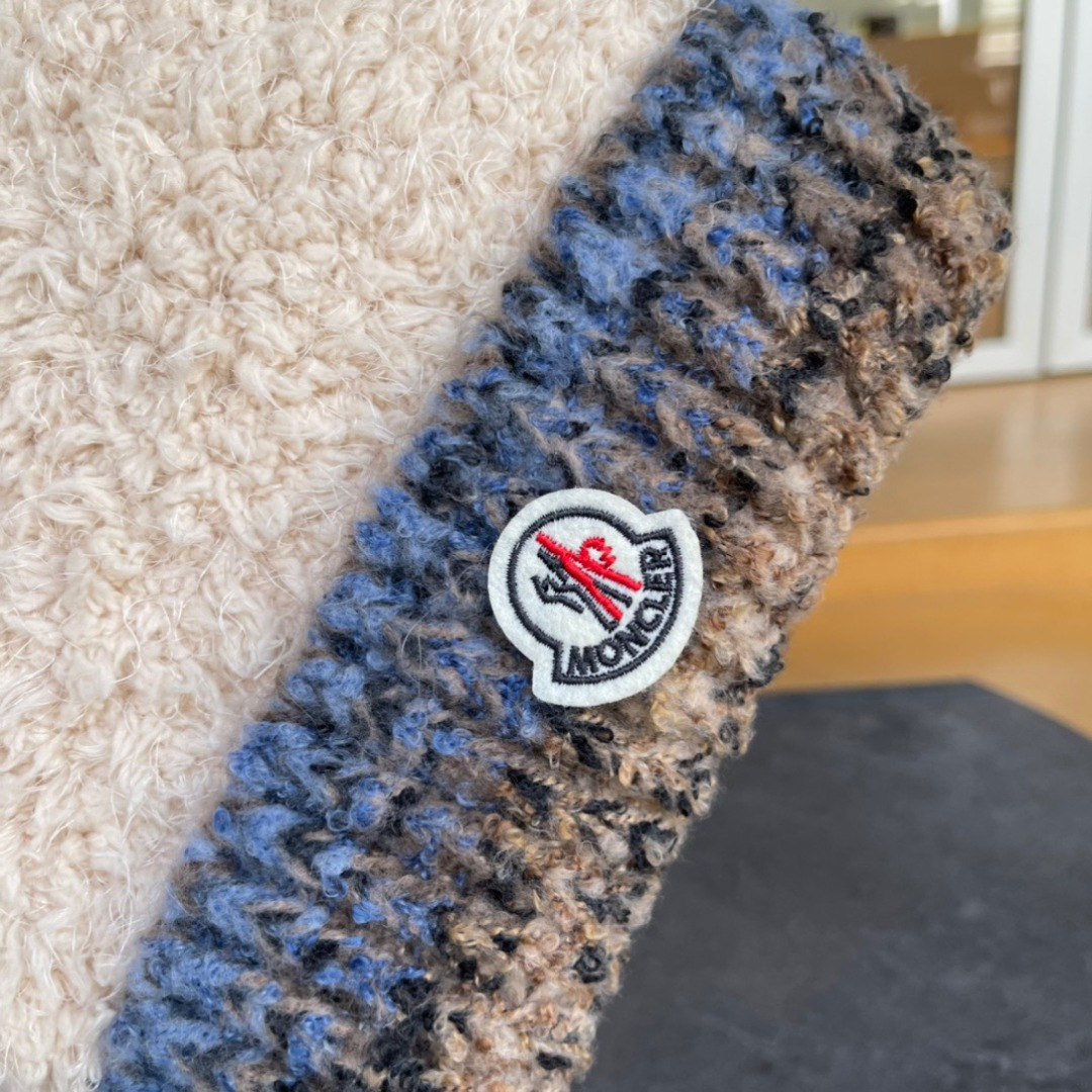 moncler蒙口欧美风格秋冬新款可爱保暖羊毛帽儿童男女款通用版冷帽帽子