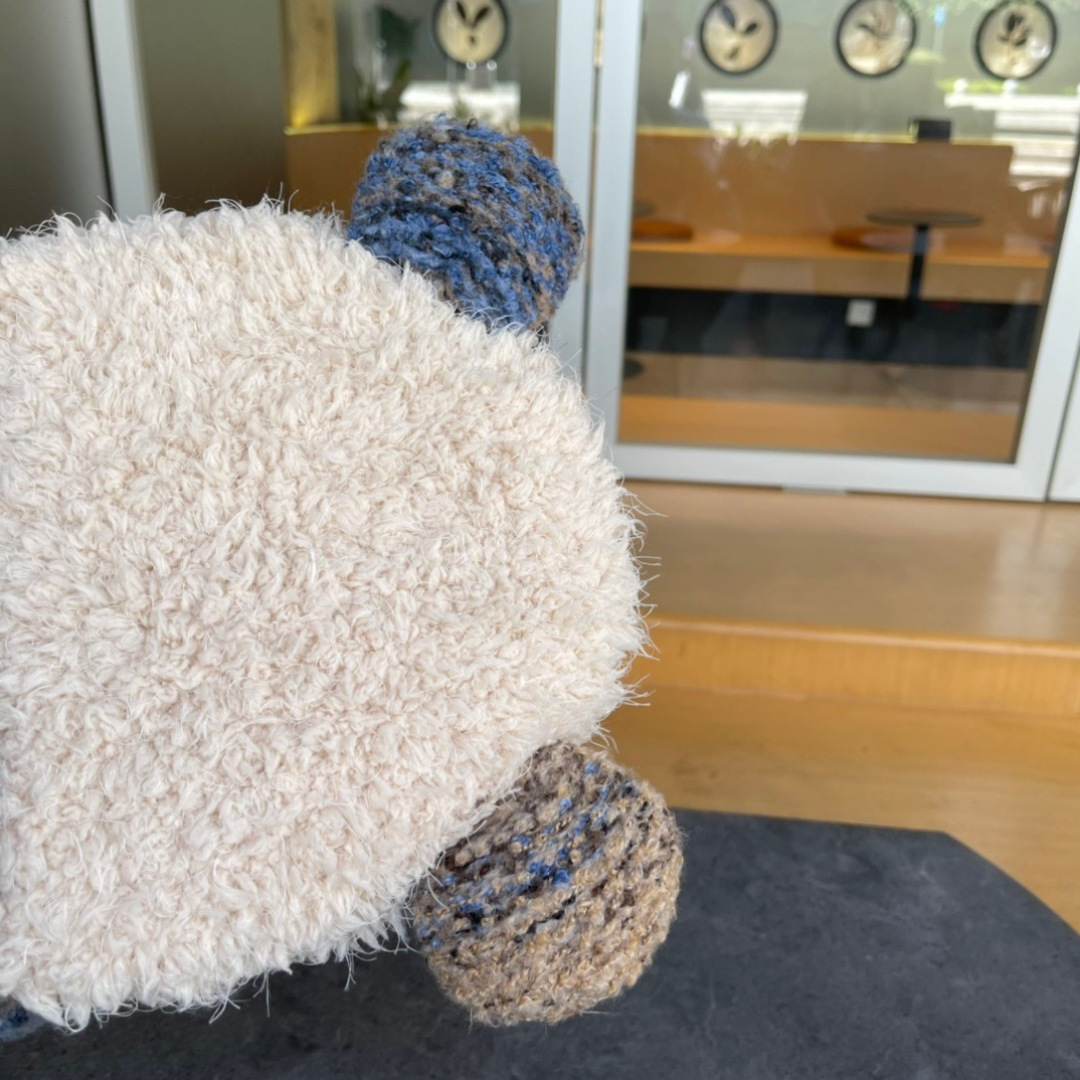 moncler蒙口欧美风格秋冬新款可爱保暖羊毛帽儿童男女款通用版冷帽帽子