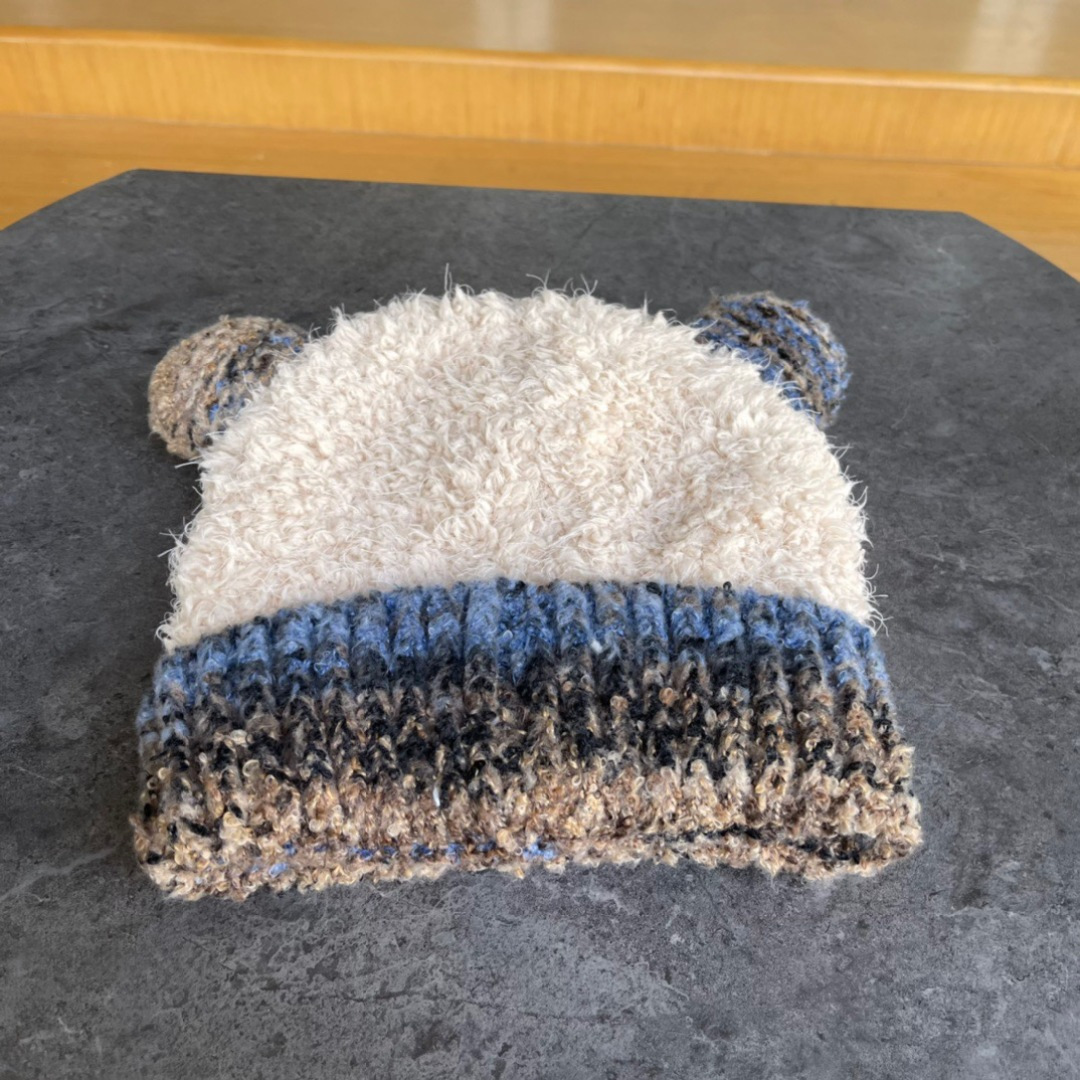 moncler蒙口欧美风格秋冬新款可爱保暖羊毛帽儿童男女款通用版冷帽帽子