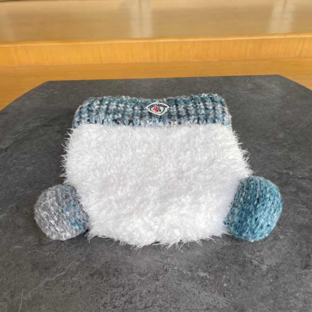 moncler蒙口欧美风格秋冬新款可爱保暖羊毛帽儿童男女款通用版冷帽帽子