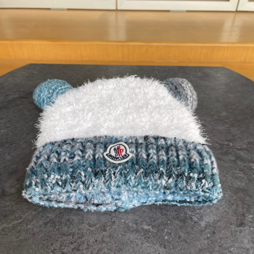 moncler蒙口欧美风格秋冬新款可爱保暖羊毛帽儿童男女款通用版冷帽帽子