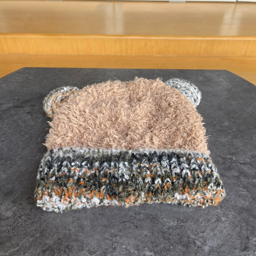 moncler蒙口欧美风格秋冬新款可爱保暖羊毛帽儿童男女款通用版冷帽帽子