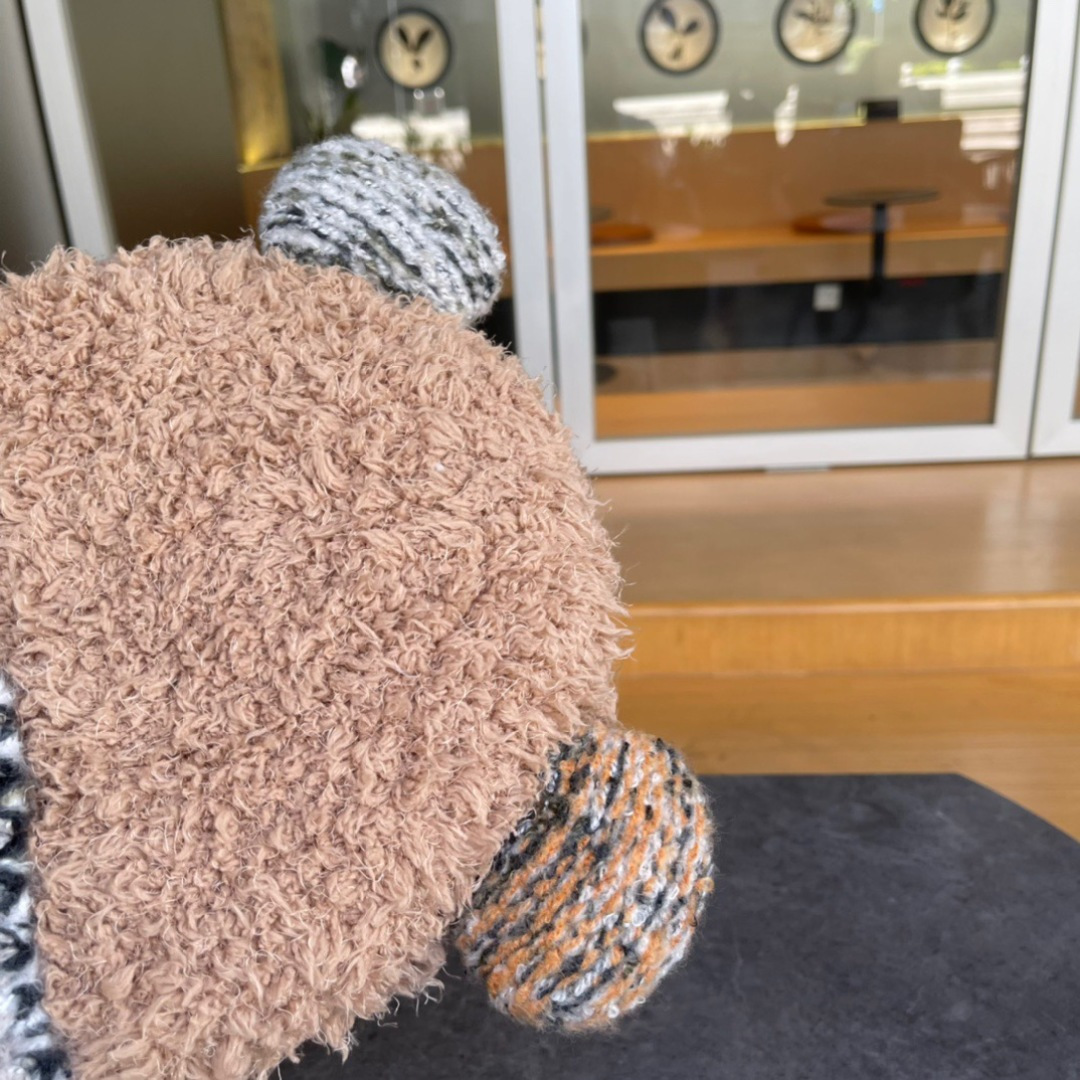 moncler蒙口欧美风格秋冬新款可爱保暖羊毛帽儿童男女款通用版冷帽帽子