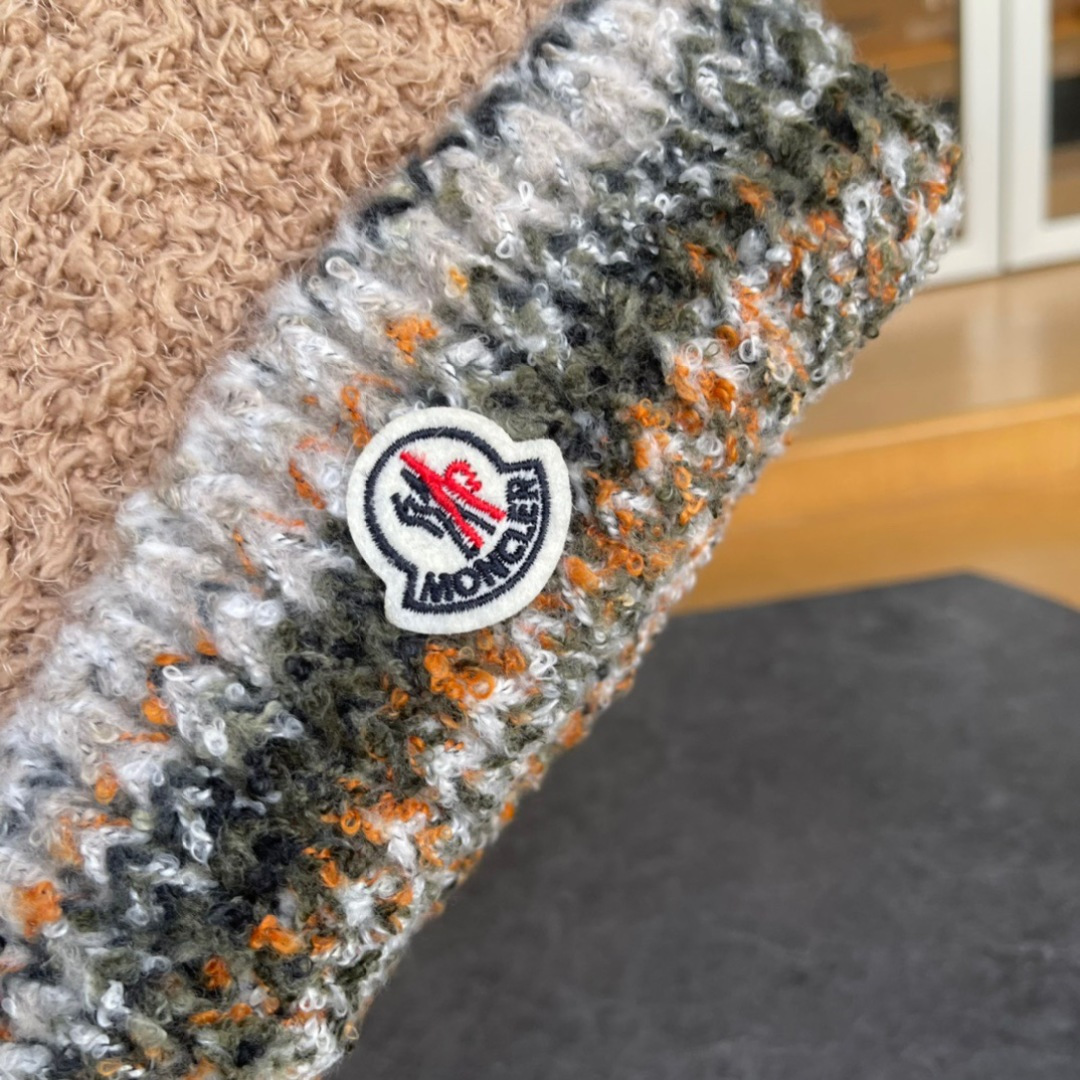 moncler蒙口欧美风格秋冬新款可爱保暖羊毛帽儿童男女款通用版冷帽帽子