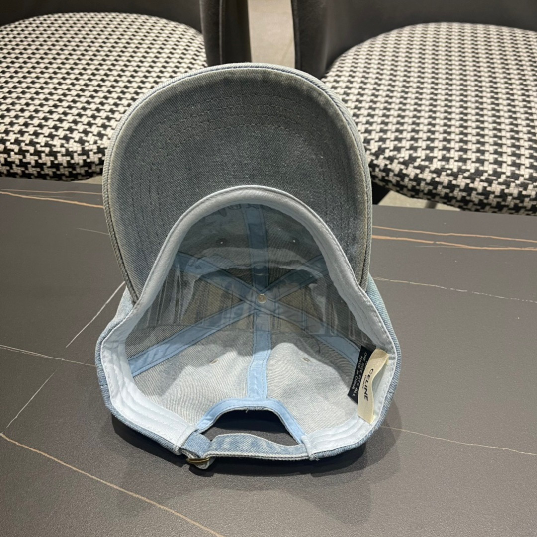 【CELINE赛琳】春夏新款爆款牛仔棒球帽🧢，大牌款超好搭配，赶紧入手！