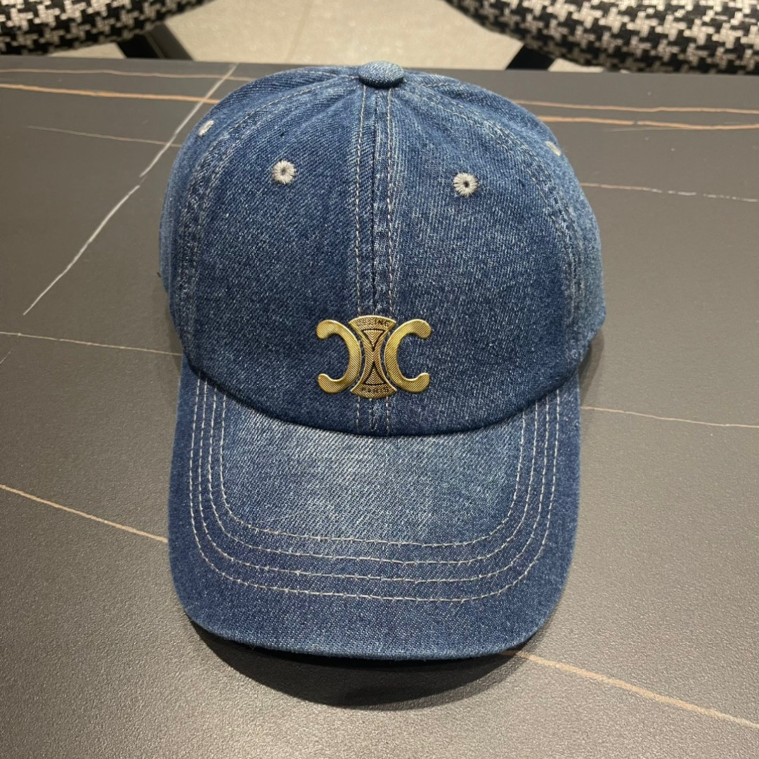 【CELINE赛琳】春夏新款爆款牛仔棒球帽🧢，大牌款超好搭配，赶紧入手！