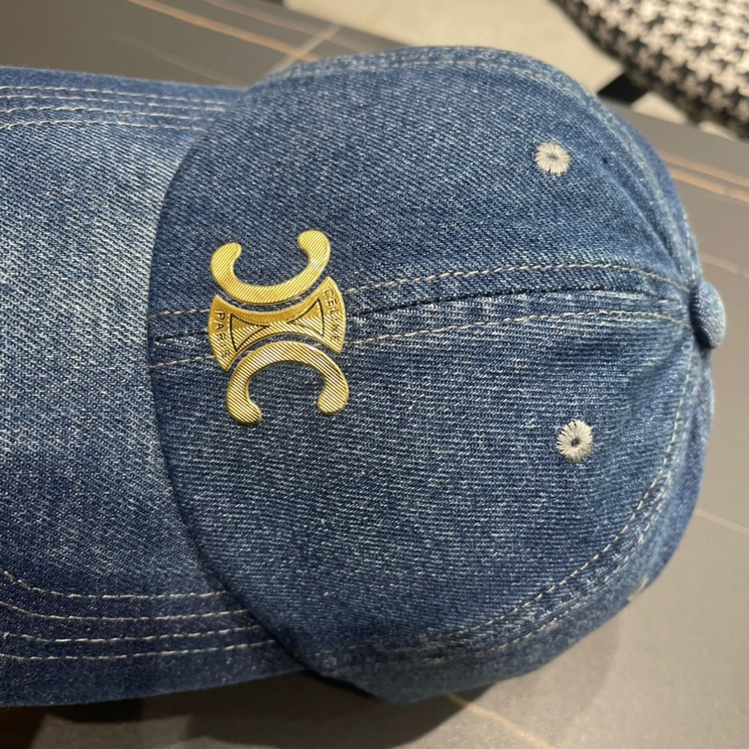 【CELINE赛琳】春夏新款爆款牛仔棒球帽🧢，大牌款超好搭配，赶紧入手！