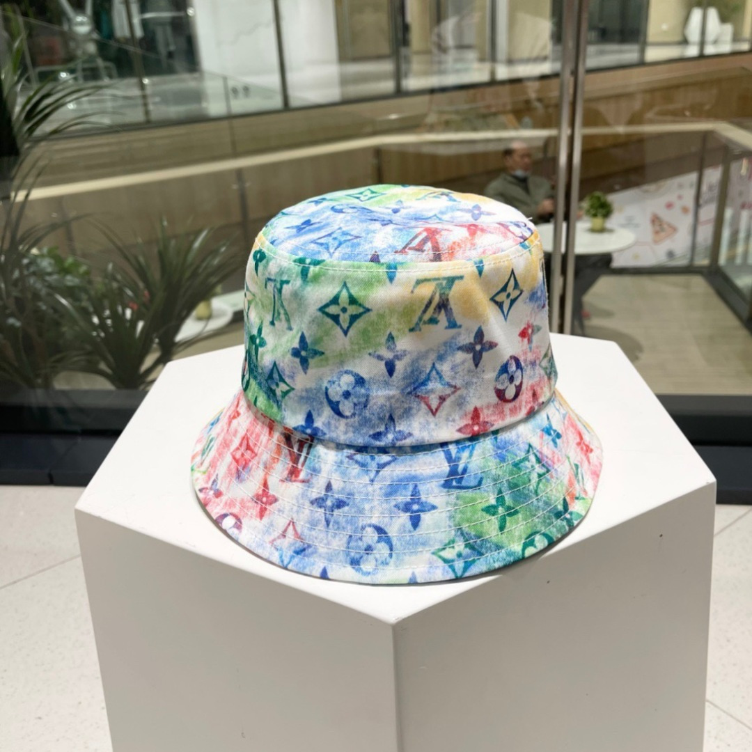 棒球帽渔夫帽LouiVuittonLV👒专柜新款路易威登家刺绣棒球帽，简单大方 男女通用遮阳帽，