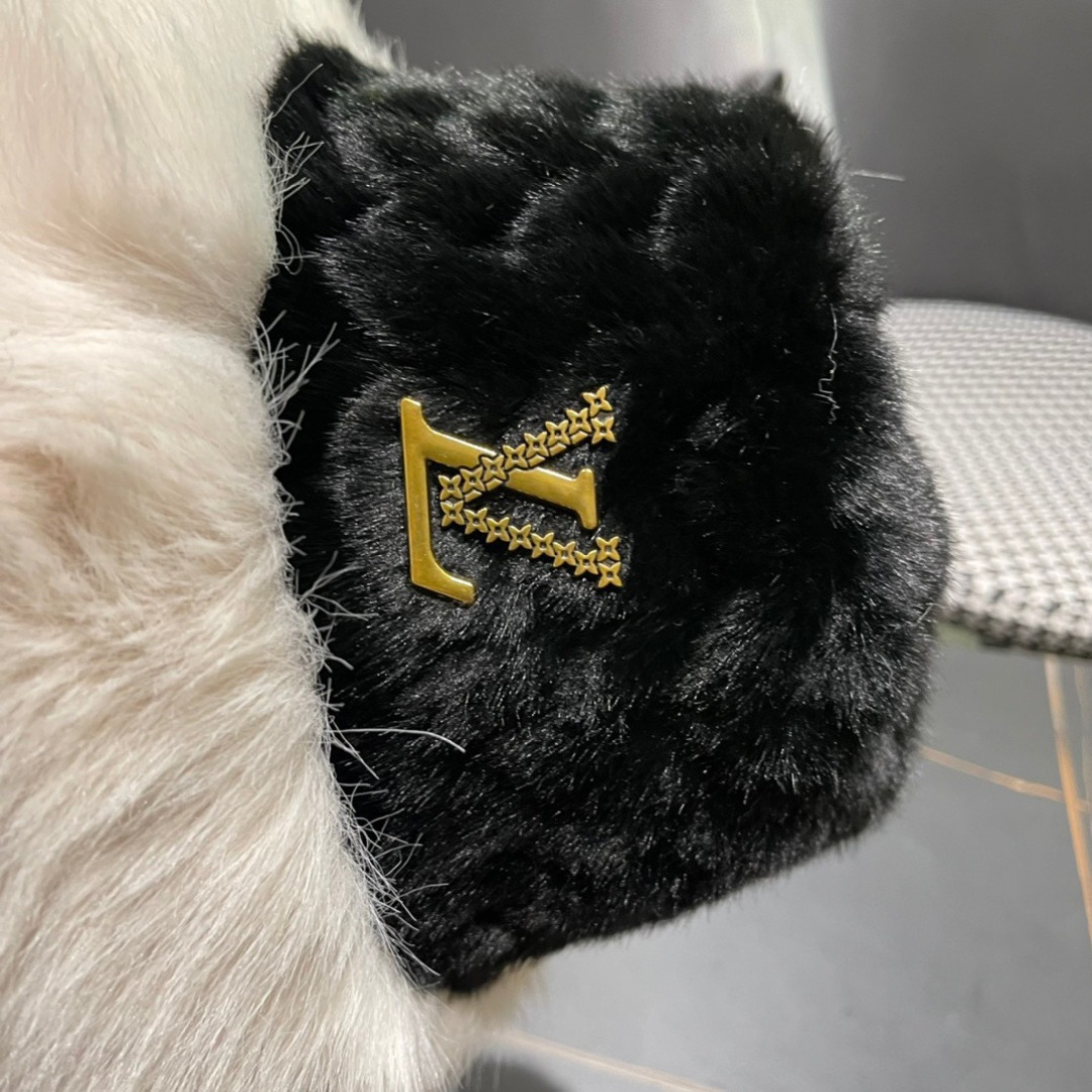 LV路易威登秋冬毛绒渔夫帽 完美版型，对格精准无误，男女适用