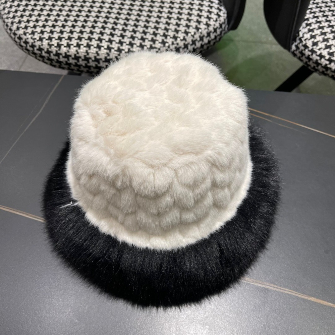 LV路易威登秋冬毛绒渔夫帽 完美版型，对格精准无误，男女适用