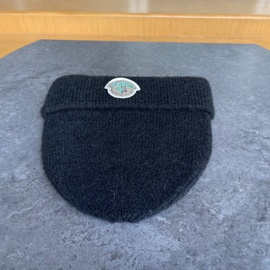 MONCLER蒙口2024新款秋冬季针织帽时尚百搭显脸小毛线帽护耳帽