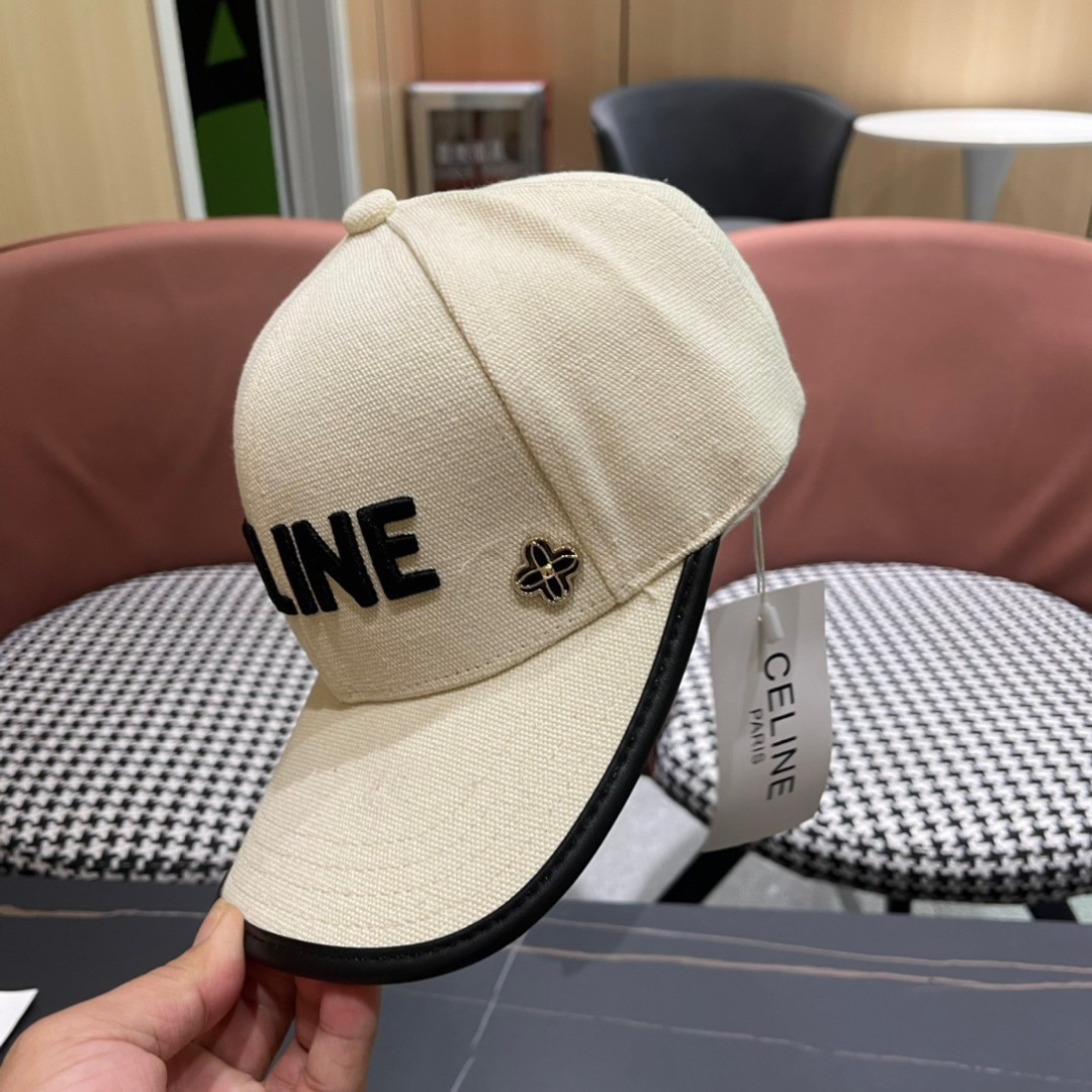 💛【CELINE赛琳】春夏款棒球帽🧢，出街必备超好搭配，赶紧入手！