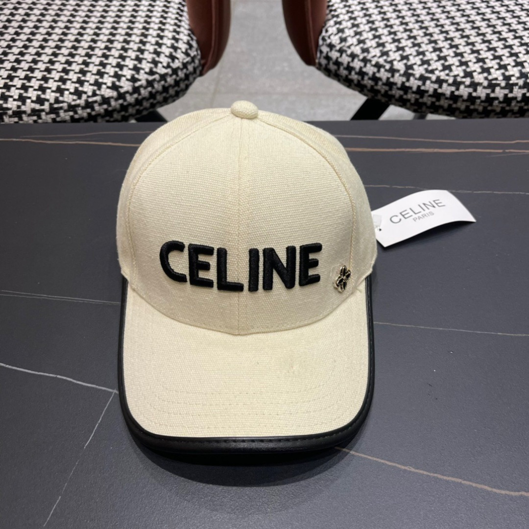 💛【CELINE赛琳】春夏款棒球帽🧢，出街必备超好搭配，赶紧入手！