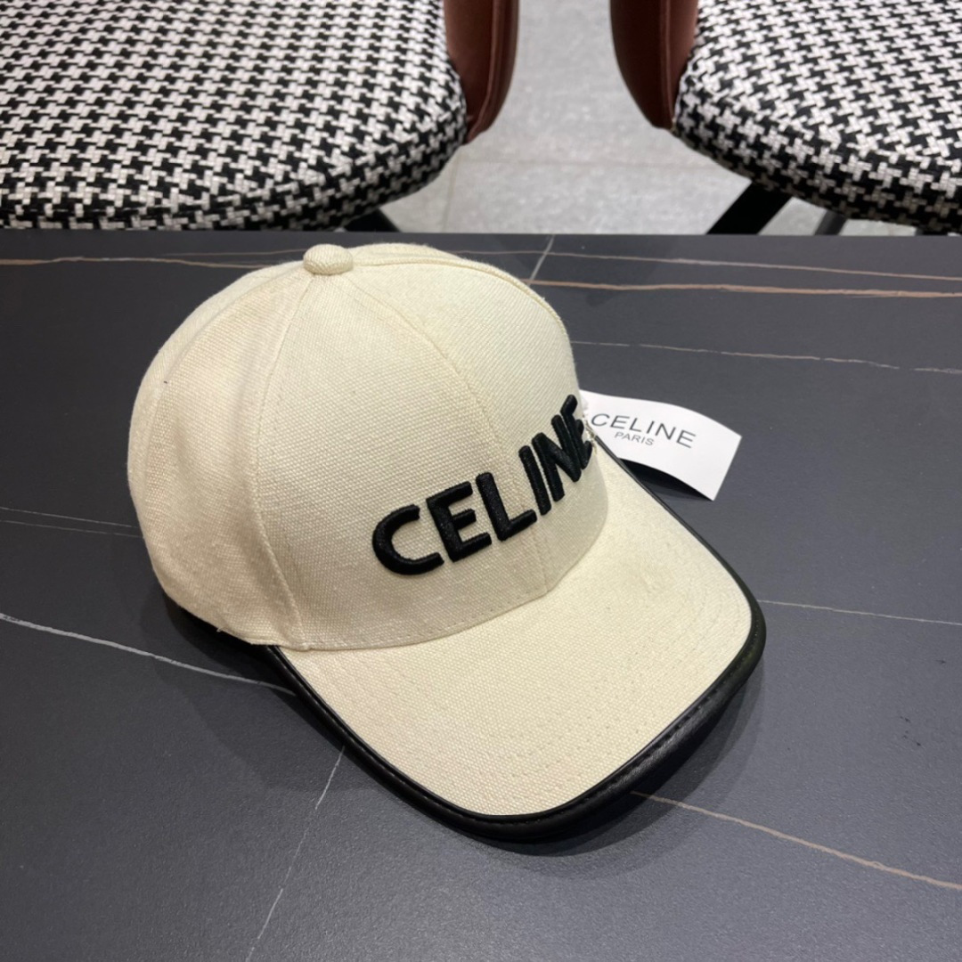 💛【CELINE赛琳】春夏款棒球帽🧢，出街必备超好搭配，赶紧入手！