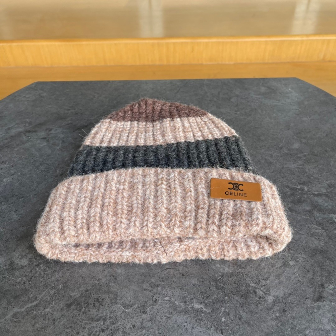 赛琳cellne韩版可爱小熊耳朵针织毛线帽子女冬季保暖护耳加厚百搭卡通套头帽