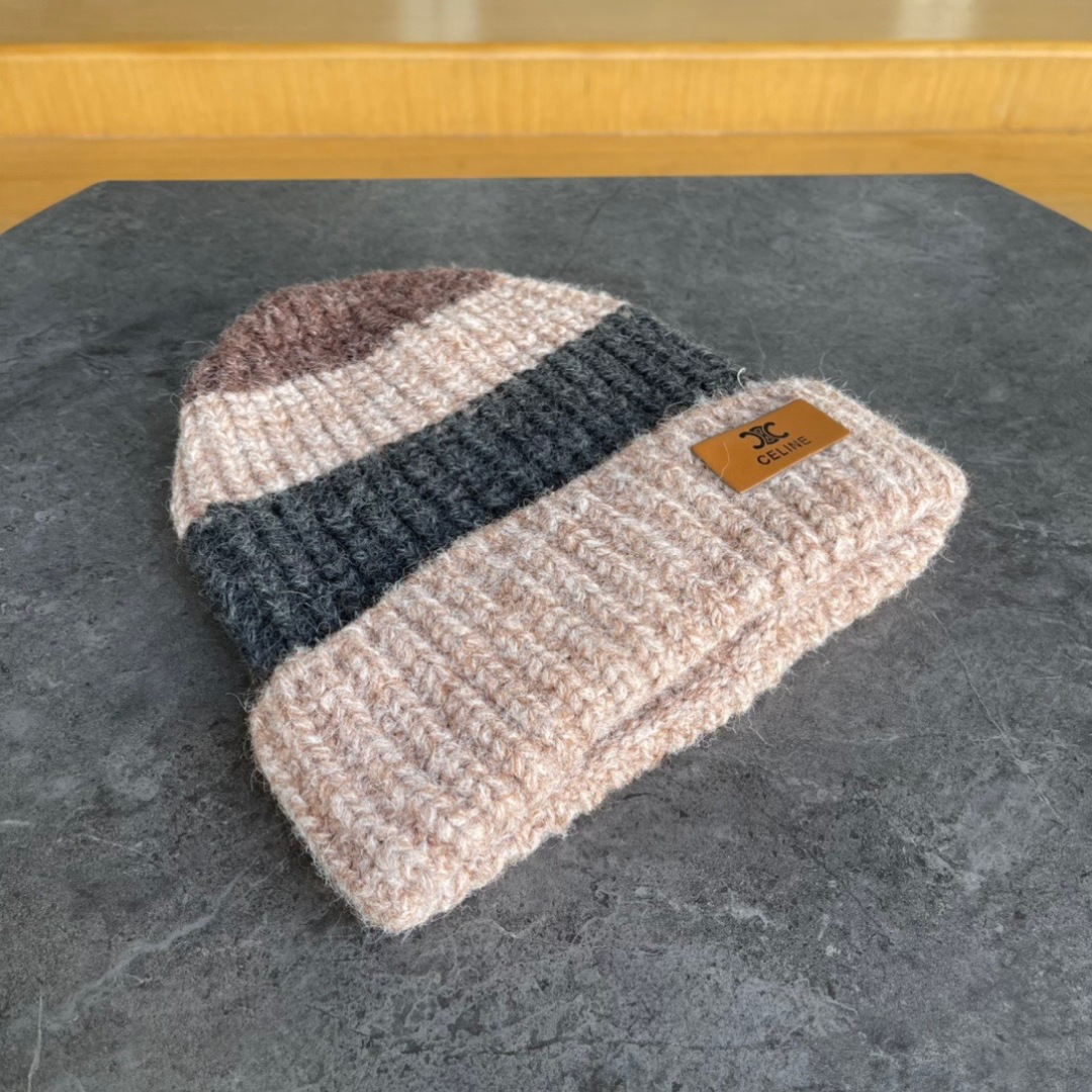 赛琳cellne韩版可爱小熊耳朵针织毛线帽子女冬季保暖护耳加厚百搭卡通套头帽