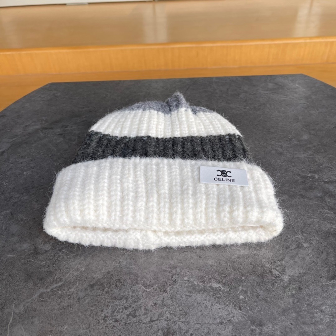 赛琳cellne韩版可爱小熊耳朵针织毛线帽子女冬季保暖护耳加厚百搭卡通套头帽