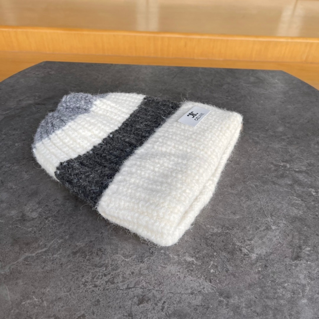 赛琳cellne韩版可爱小熊耳朵针织毛线帽子女冬季保暖护耳加厚百搭卡通套头帽