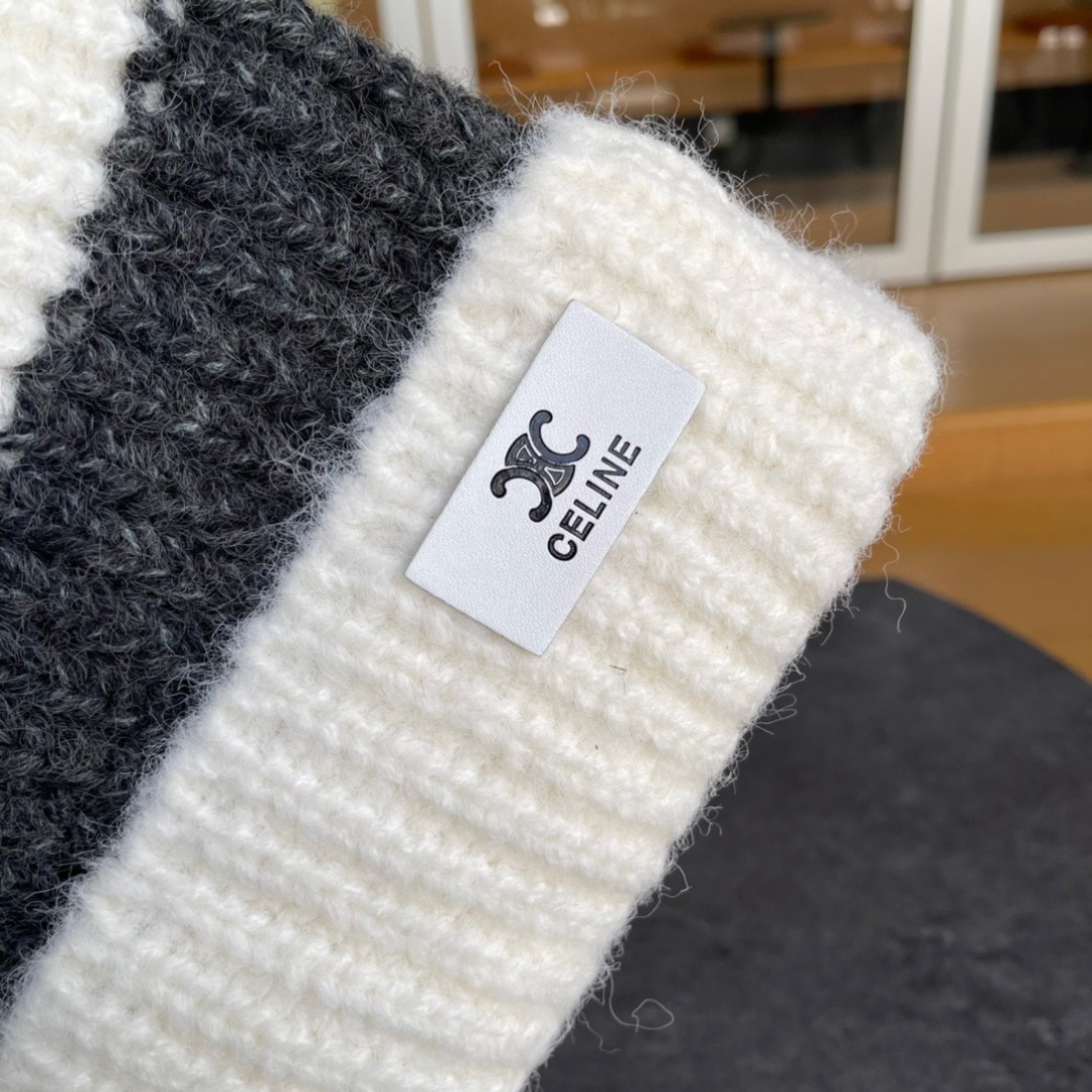 赛琳cellne韩版可爱小熊耳朵针织毛线帽子女冬季保暖护耳加厚百搭卡通套头帽